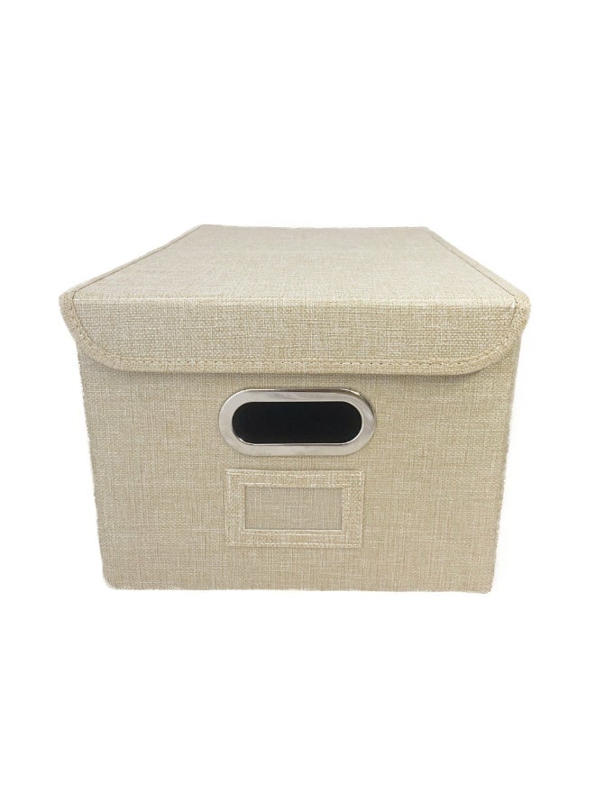 Fabric and Linen storage box for office and study - Image 1